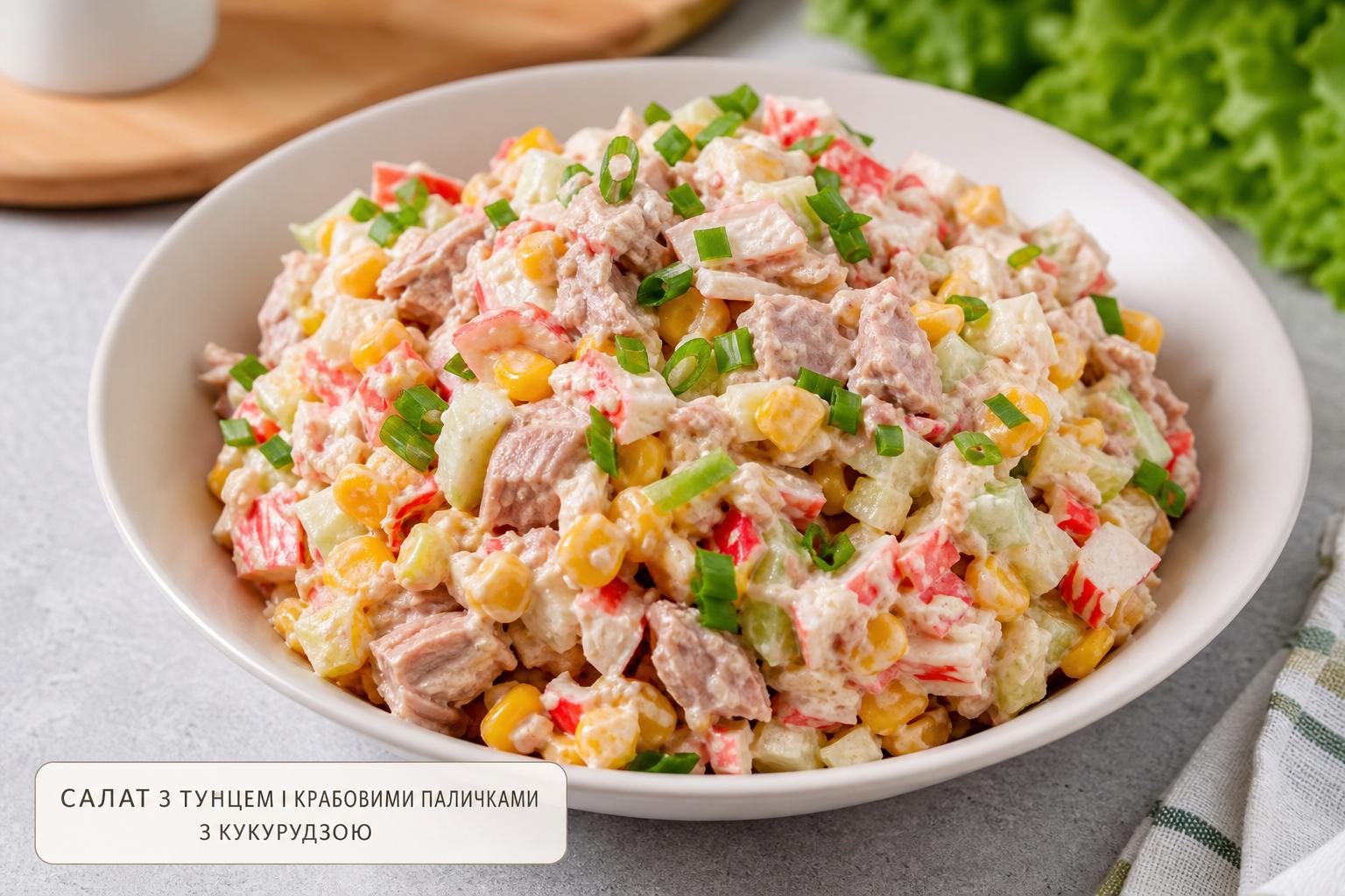 Салат з тунцем і крабовими паличками – рецепт з кукурудзою. Як зберігати і скільки стоїть Салат з тунцем і крабовими паличками – рецепт з кукурудзою. Як зберігати і скільки стоїть