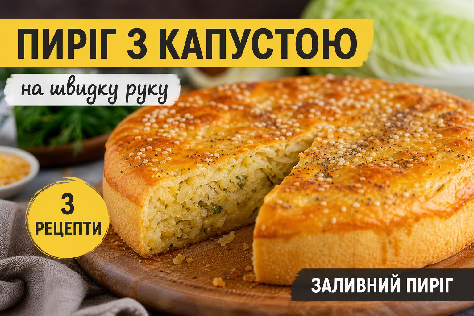 Пиріг з капустою на швидку руку - 3 рецепти, Заливний пиріг з капустою. Чому саме заливний пиріг Пиріг з капустою на швидку руку - 3 рецепти, Заливний пиріг з капустою. Чому саме заливний пиріг