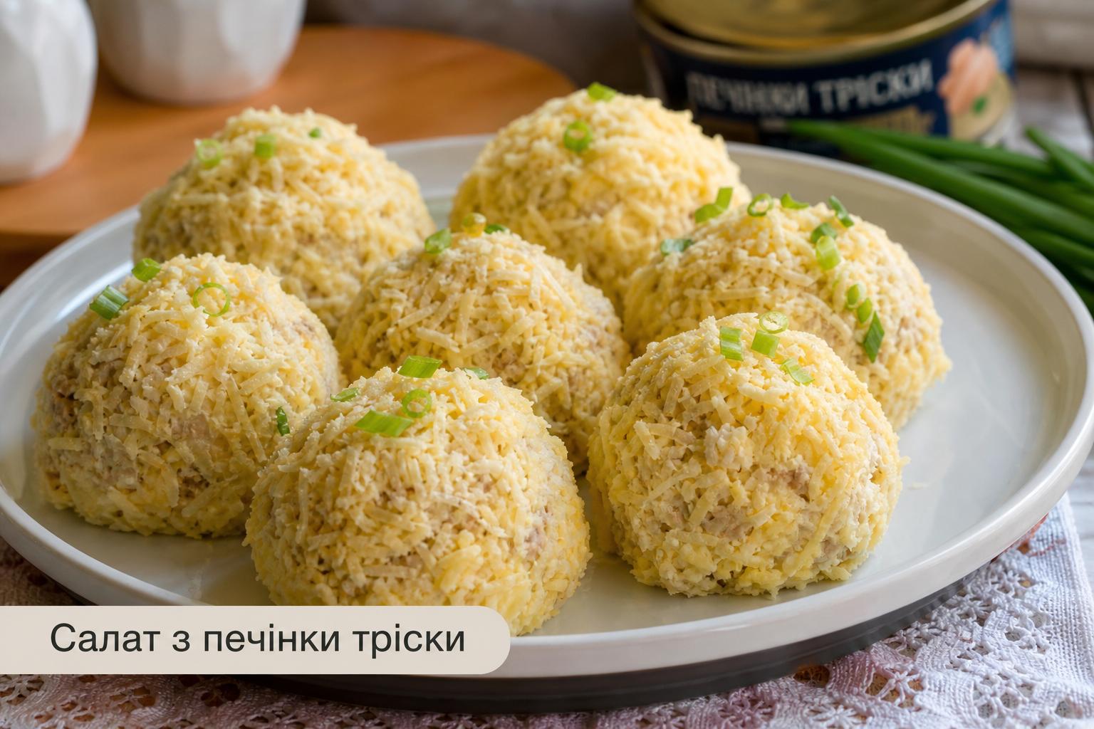 Салат шарами з консервованої печінки тріски з картоплею і сиром. Типові помилки при приготуванні Салат шарами з консервованої печінки тріски з картоплею і сиром. Типові помилки при приготуванні