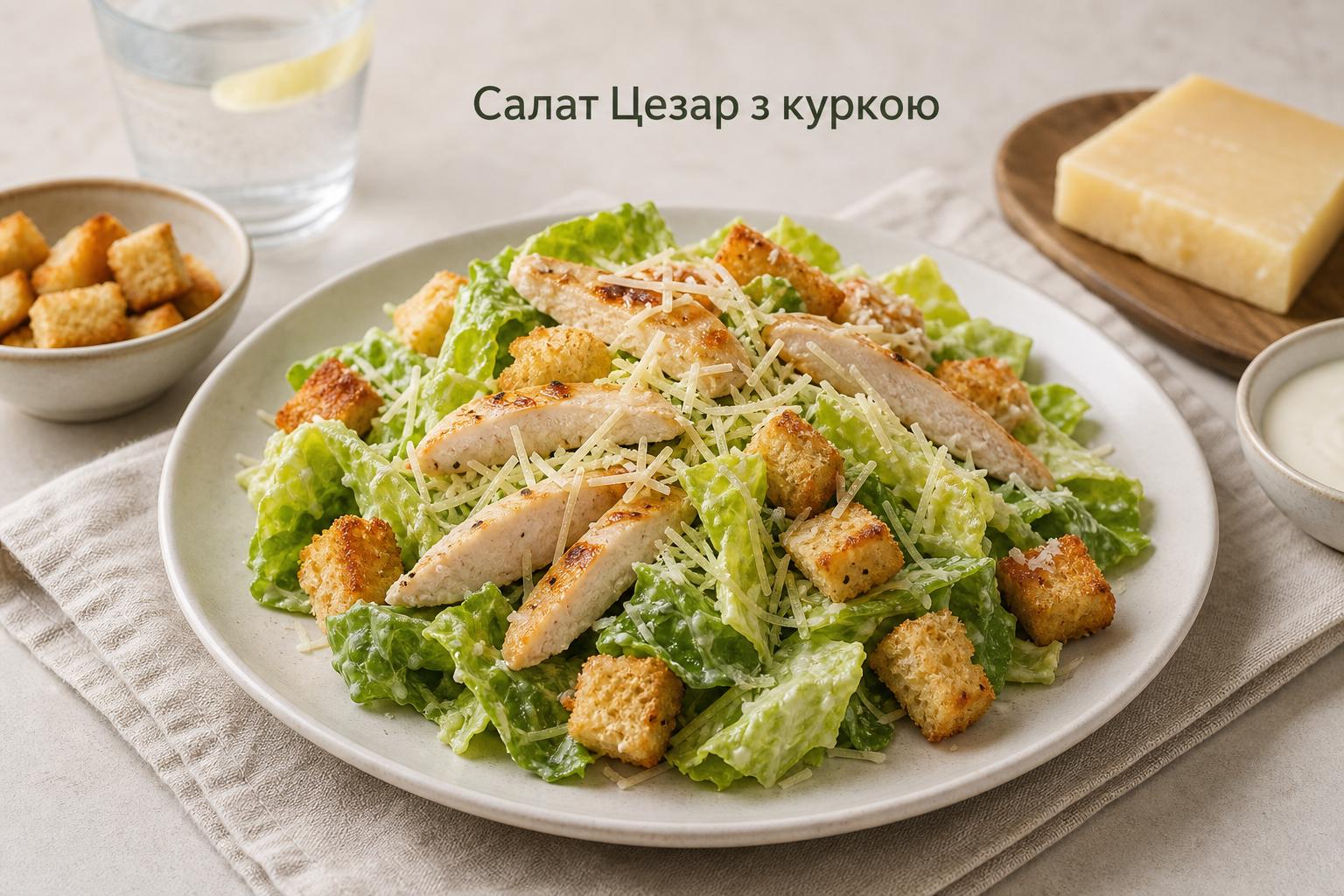 Салат цезар з куркою і сухариками — прості класичні рецепти. Порівняння варіантів приготування курки для цезаря Салат цезар з куркою і сухариками — прості класичні рецепти. Порівняння варіантів приготування курки для цезаря