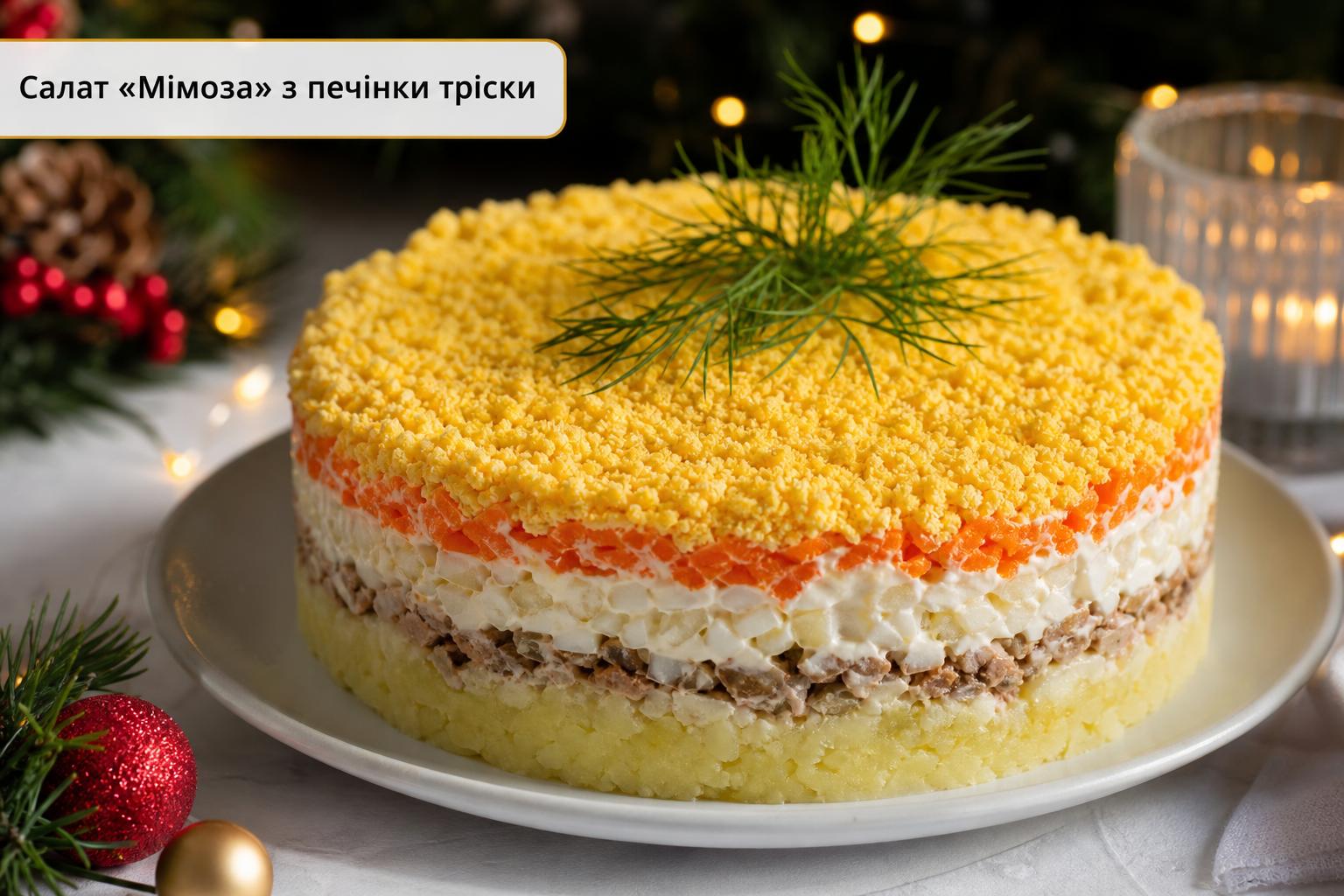 Салат "Мімоза" з печінки тріски на Новий рік. Варіації рецепту: що можна змінити Салат "Мімоза" з печінки тріски на Новий рік. Варіації рецепту: що можна змінити