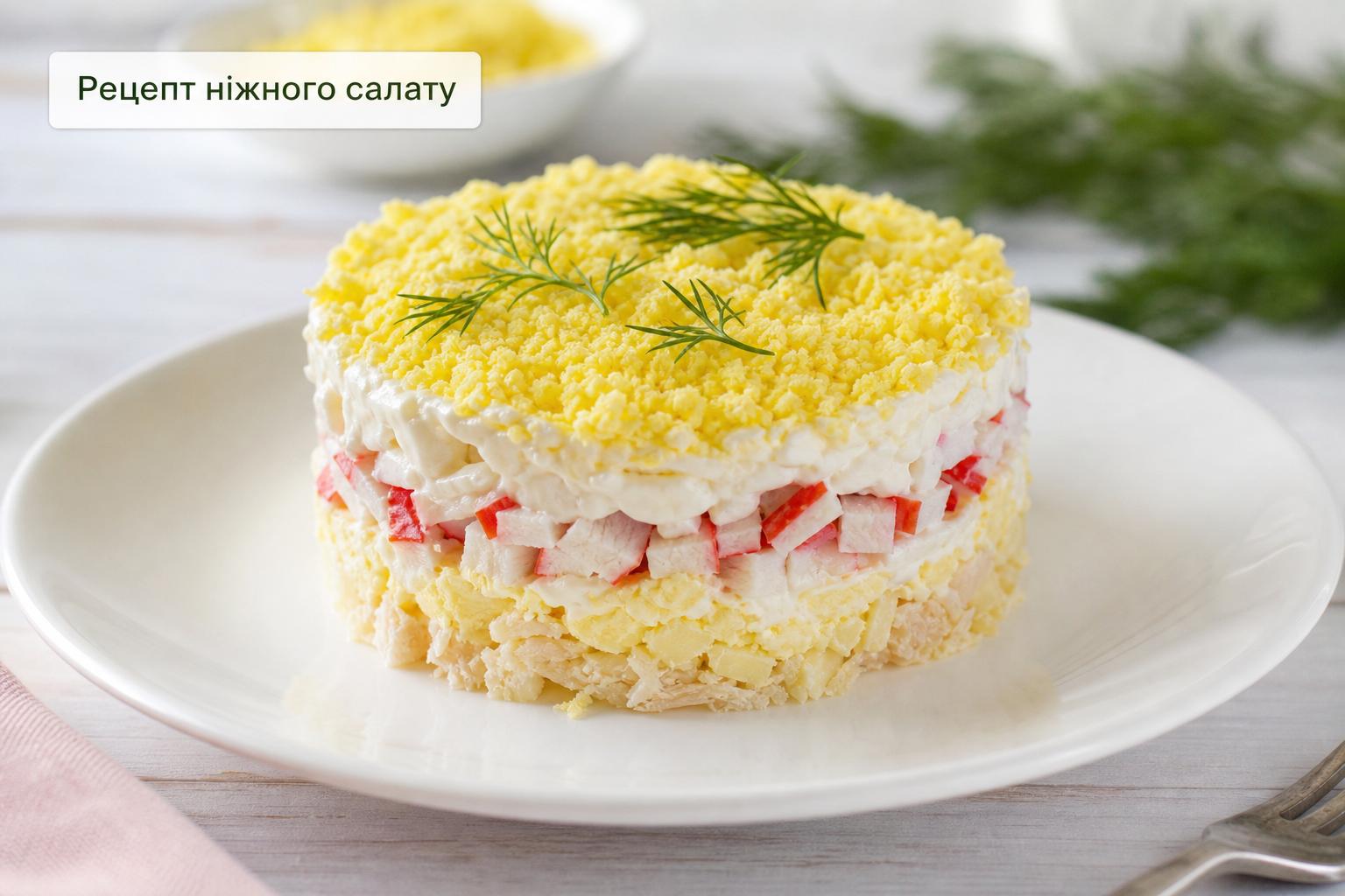 Салат ніжність з крабовими паличками – рецепт. Питання, які часто ставлять Салат ніжність з крабовими паличками – рецепт. Питання, які часто ставлять