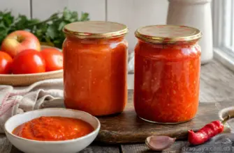Соус з помідорів і яблук на зиму – простий рецепт з фото