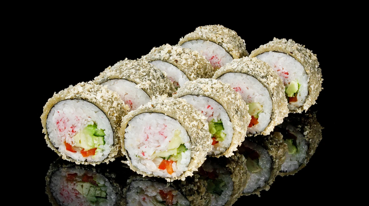 Темпура-рол із крабовим міксом із меню EatSushi